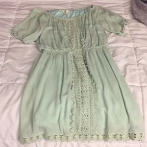 Vintage blue/green dress